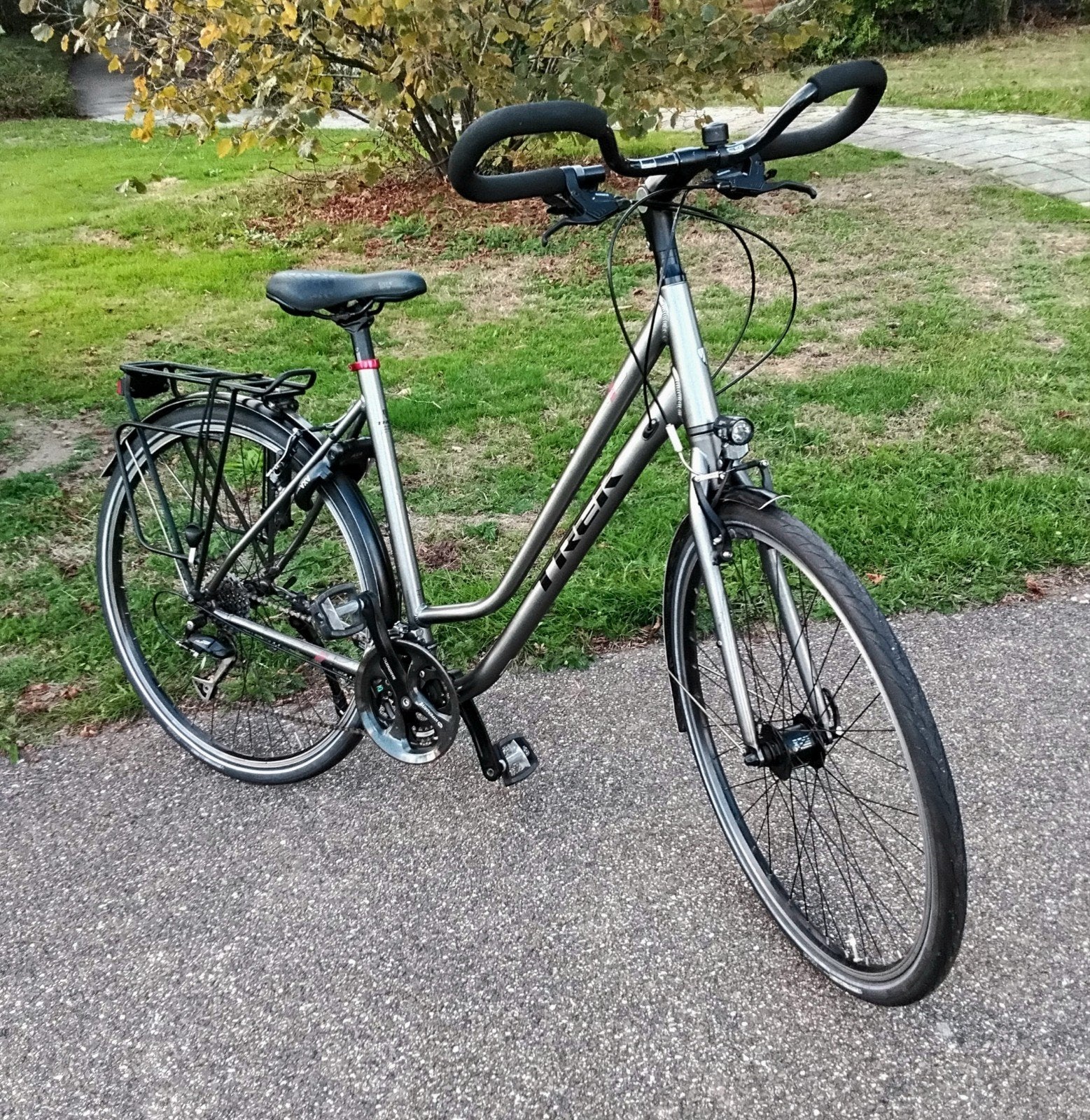 Zeer Mooie Trek X300 Sporftive Damesfiets 28-inch H55cm, 28 inch, 53 tot 56 cm, Velgrem, Zo goed als nieuw
