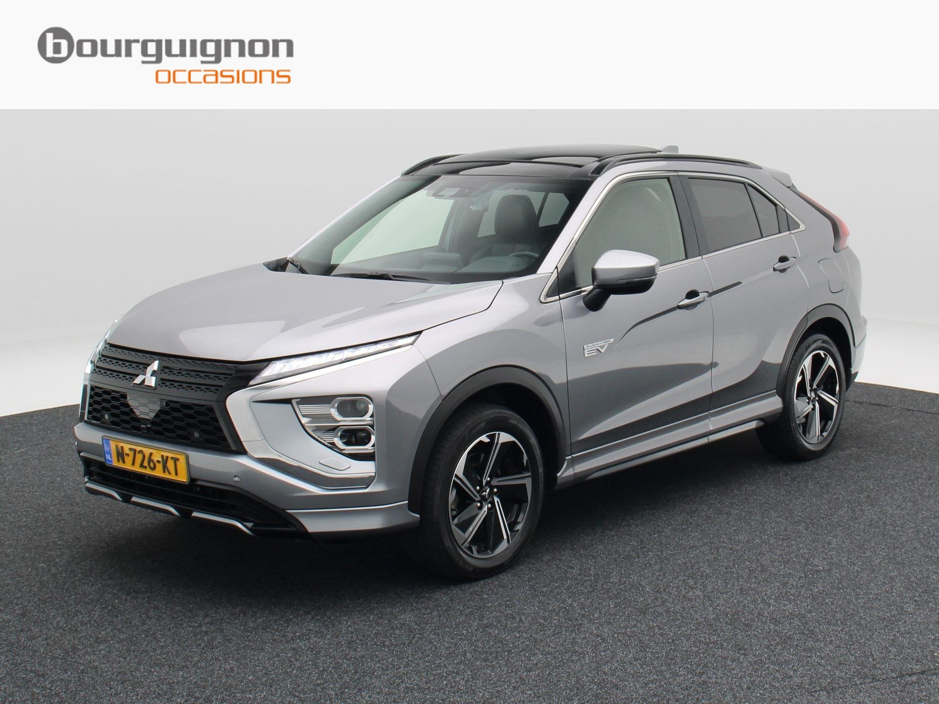 Mitsubishi Eclipse Cross 2.4 PHEV Prestige | Stoelverwarming, Auto's, Mitsubishi, Bedrijf, Te koop, Eclipse Cross, 4x4, ABS, Achteruitrijcamera