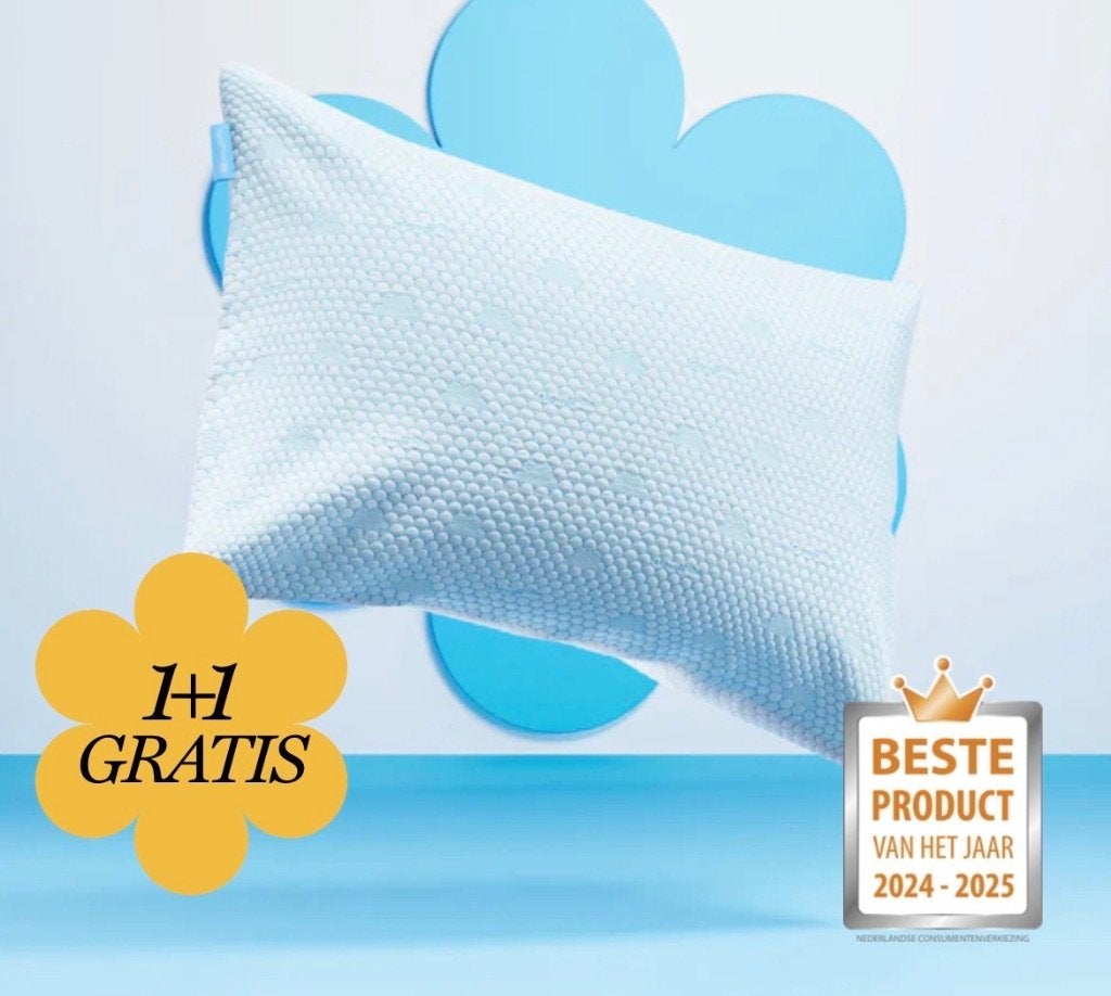 Cloudpillow kussen, Ophalen, Eenpersoons, Wit, Zo goed als nieuw