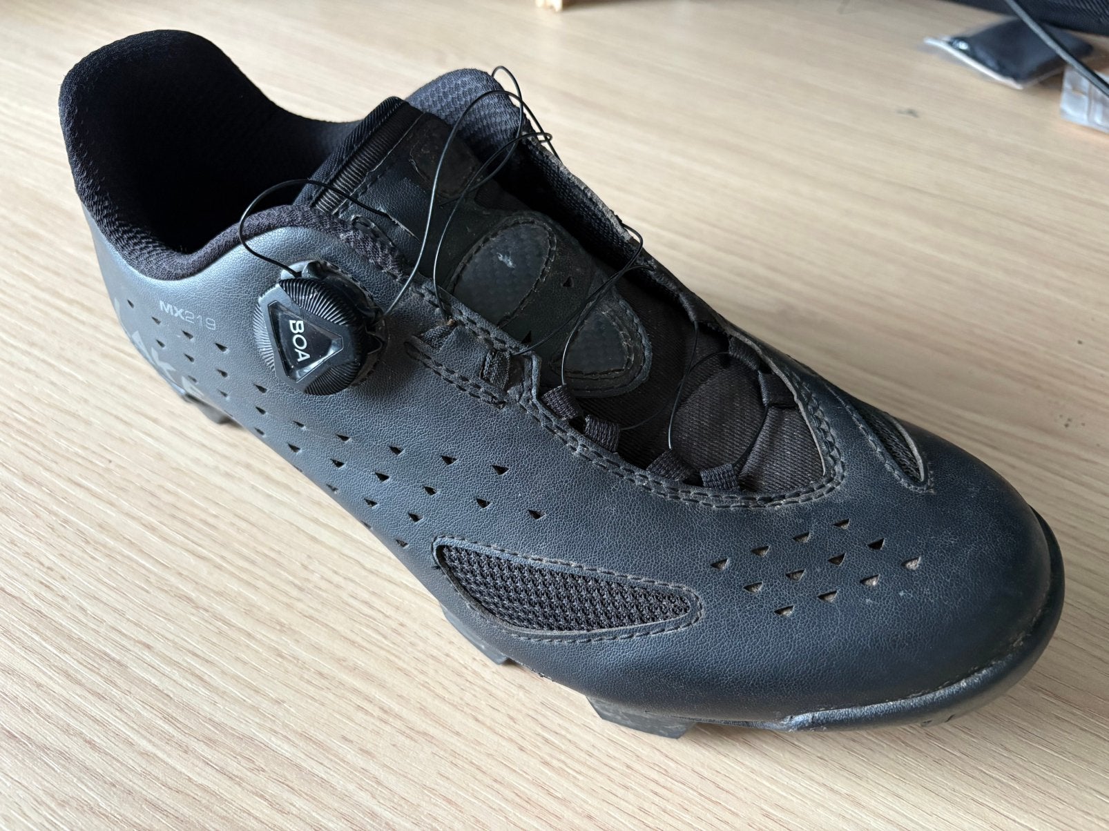 Lake MX219 MTB/Gravel schoenen Maat 44.5, Ophalen, Zo goed als nieuw, Zwart, Sportschoenen