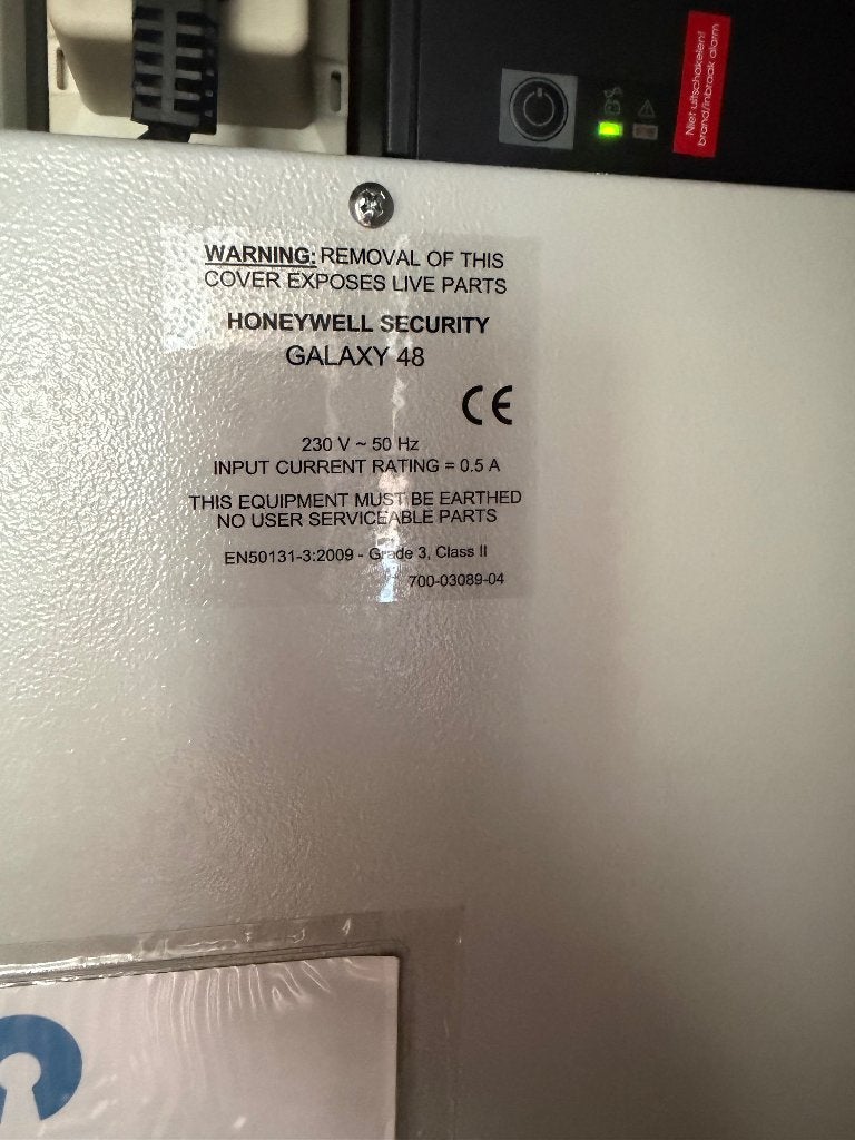 Honeywell Galaxy 48 Inbraakalarmsysteem + Centrale, Ophalen, Beweging, Zo goed als nieuw, Compleet systeem