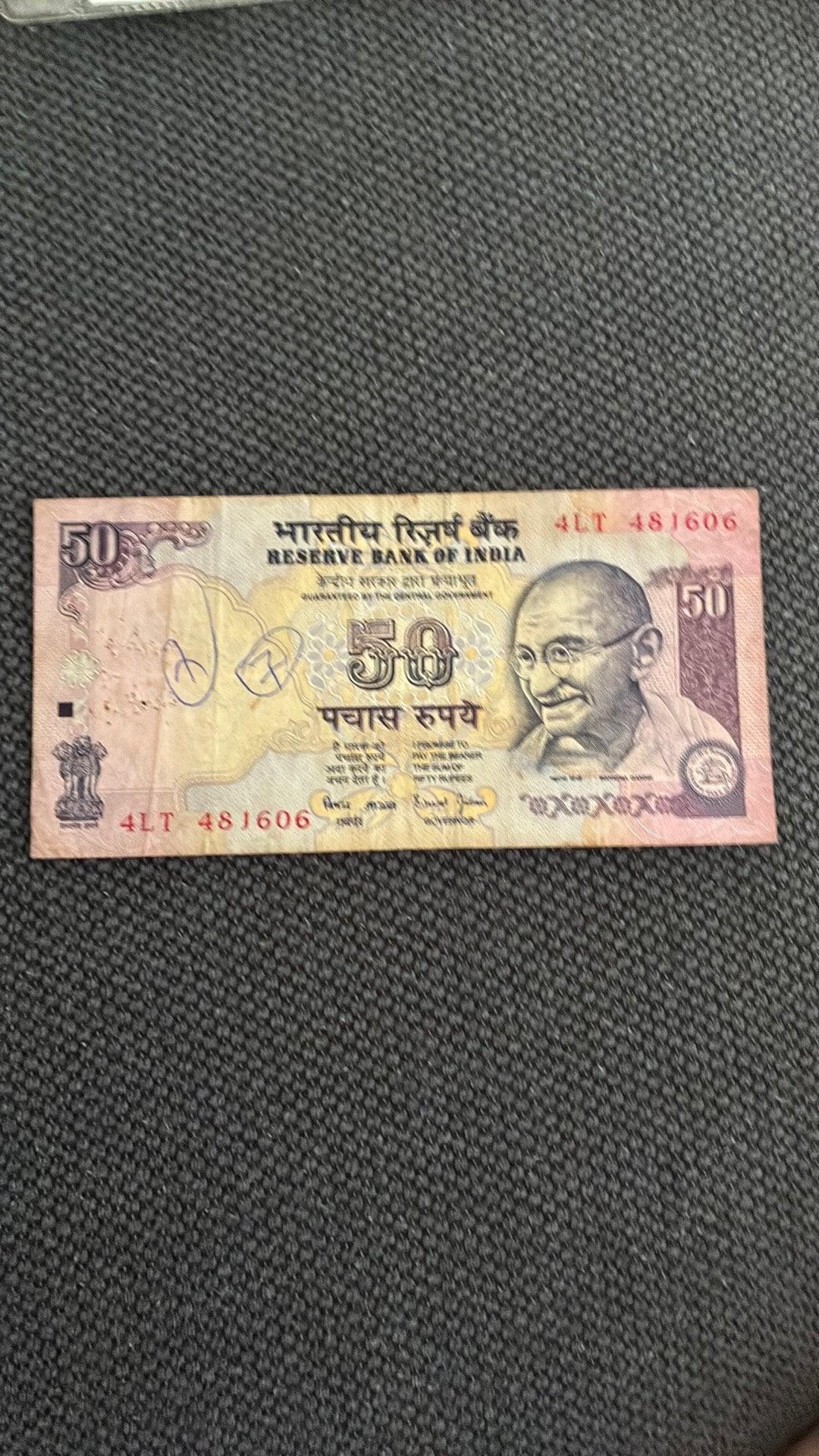 India 50 rupees, Ophalen of Verzenden, Zuid-Azië