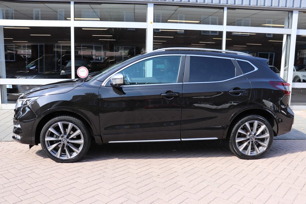 Nissan QASHQAI Automaat 1.3 DIG-T Tekna + | met trekhaak | p, Auto's, Stof, Gebruikt, 4 cilinders, 1290 kg