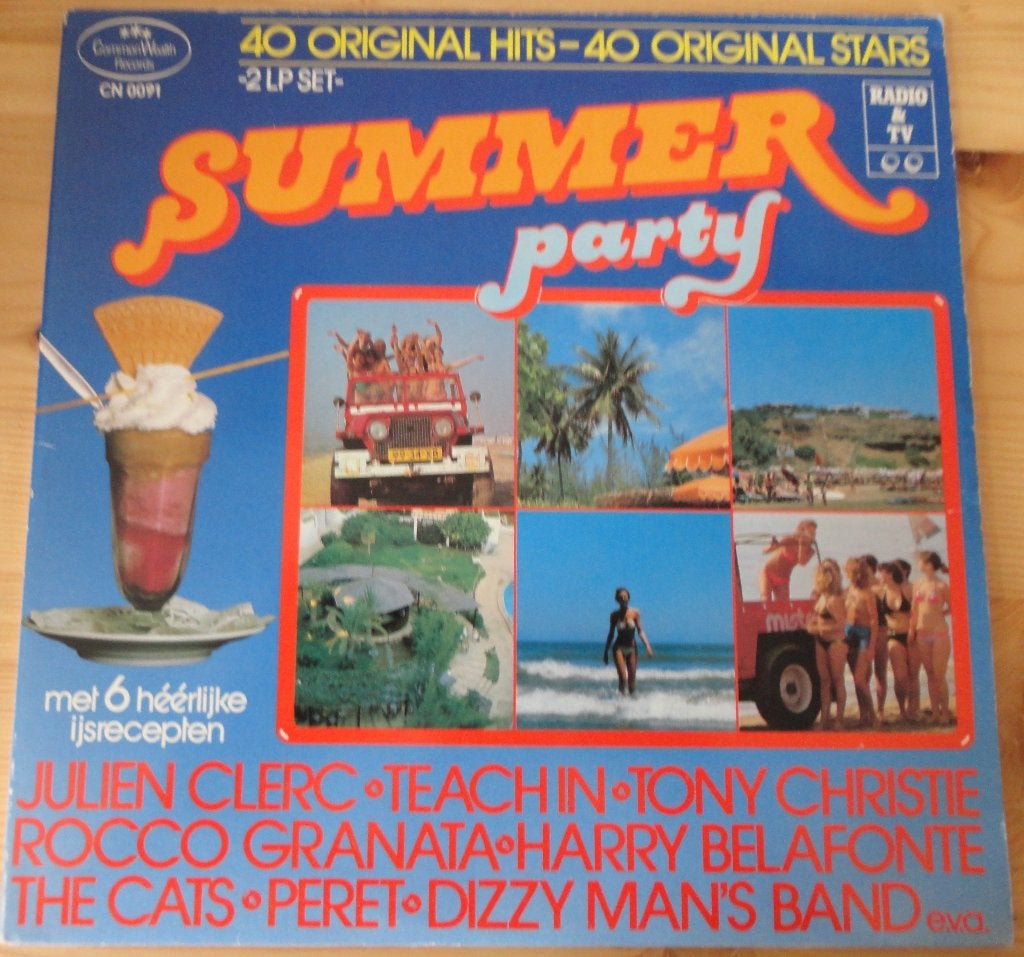 Summer Party-40 original Hits ( 2-LP's, Ophalen of Verzenden, Gebruikt, 12 inch