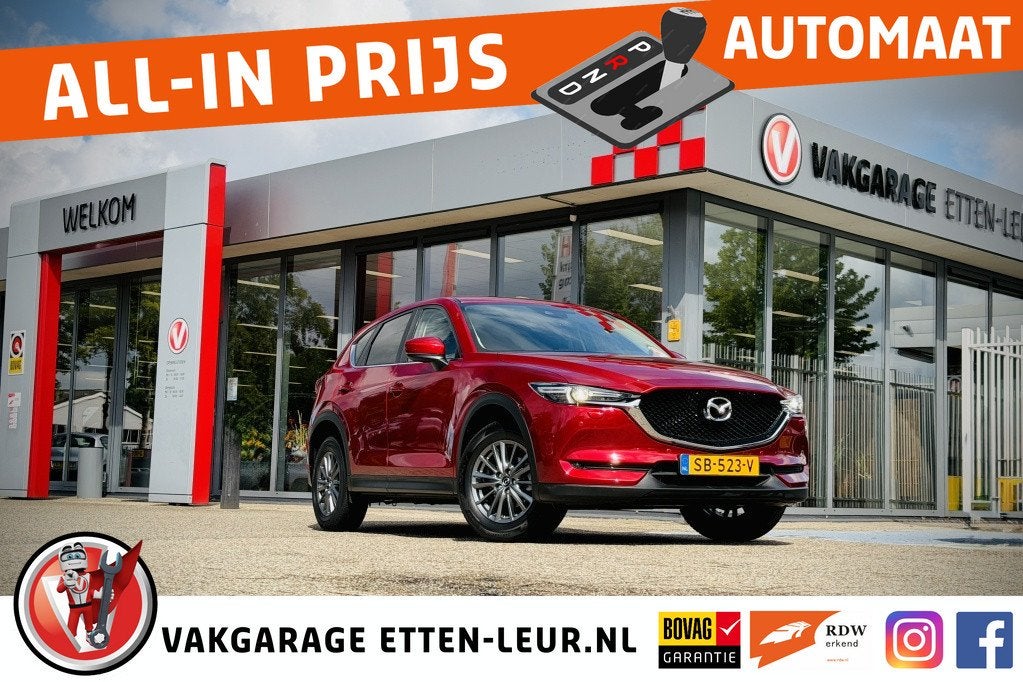 Mazda CX-5 2.0 SAG 165 SkyLease GT | TREKHAAK | STOEL - STUU, Gebruikt, 4 cilinders, SUV of Terreinwagen, Onderhoudsboekje