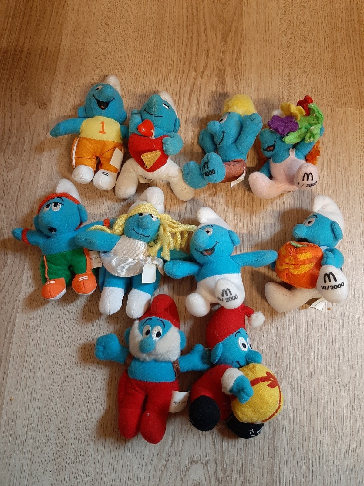 Mcdonalds 2000 Smurfen knuffeltjes, Ophalen of Verzenden