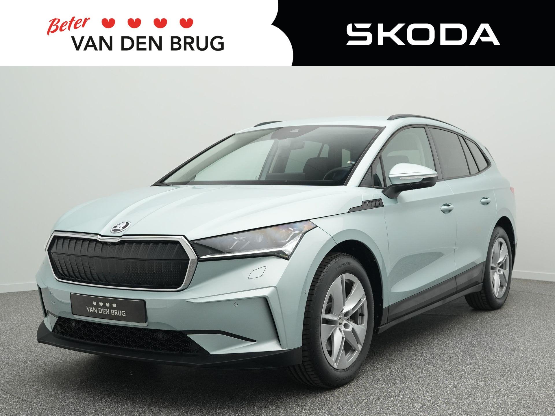 Skoda Enyaq iV 60 | Elektrische Trekhaak | Keyless | Stoelve, Auto's, Automaat, Achterwielaandrijving, Gebruikt, 179 pk