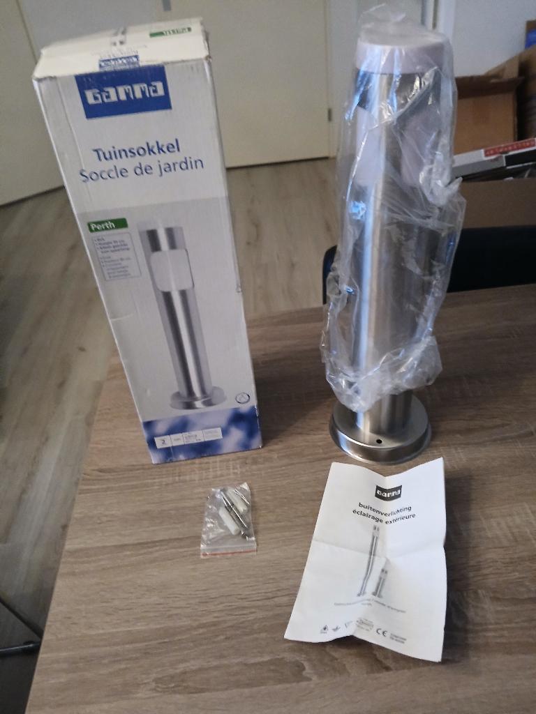 Gamma tuinlamp Perth, Tuin en Terras, Staande lamp, Ophalen of Verzenden, Netvoeding, 50 tot 250 watt