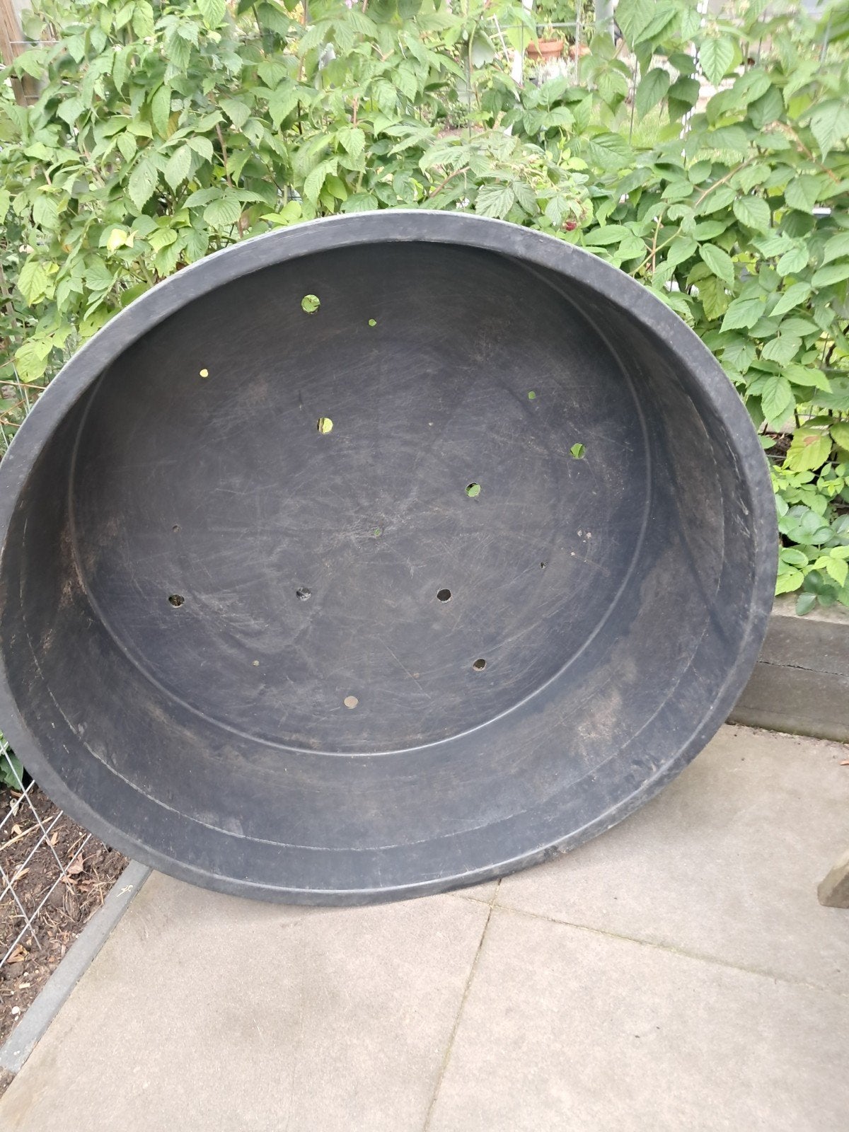 XL kuip, Tuin en Terras, Ophalen, Kunststof, Rond, Zo goed als nieuw