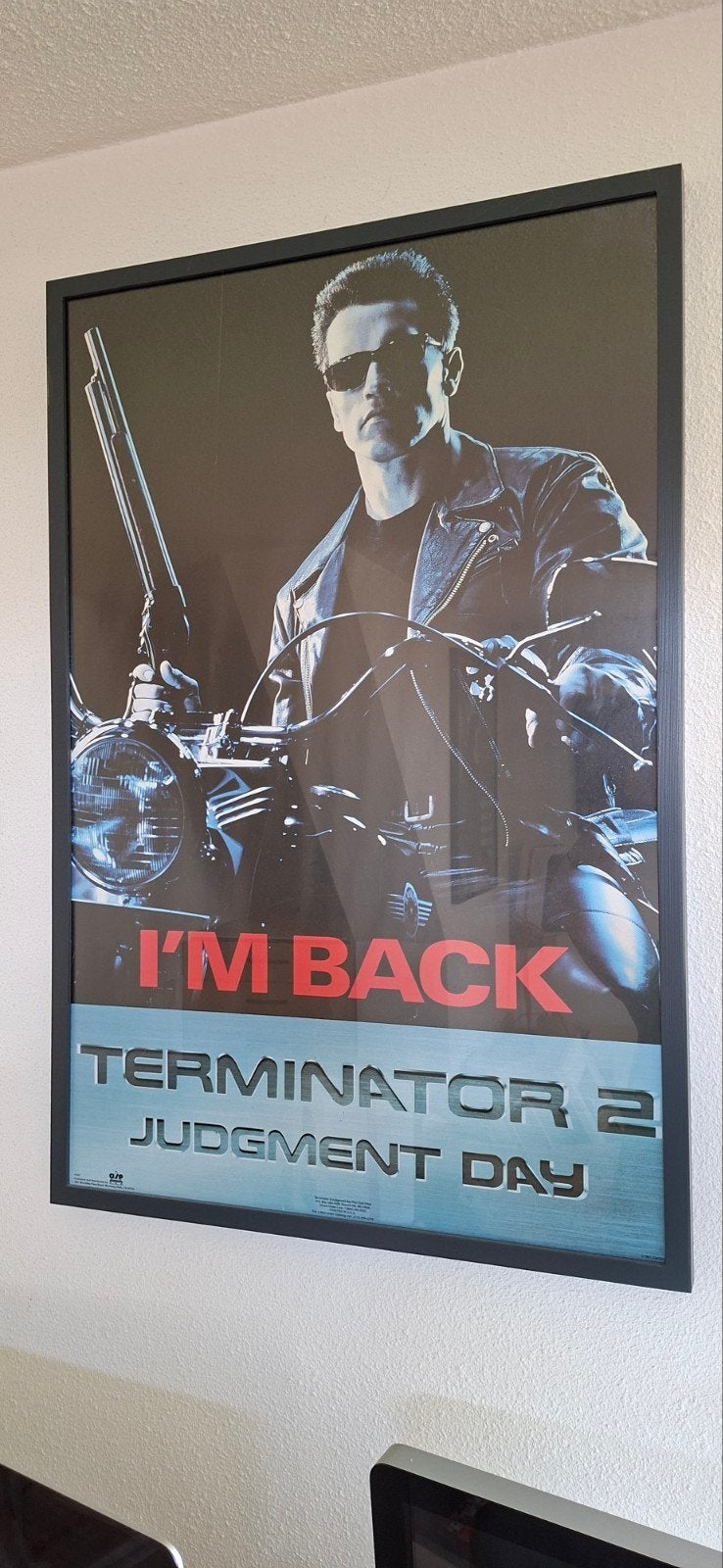 Terminator 2: Judgment Day Poster - Ingelijst, Huis en Inrichting, Woonaccessoires | Schilderijen, Tekeningen en Foto's, Ophalen