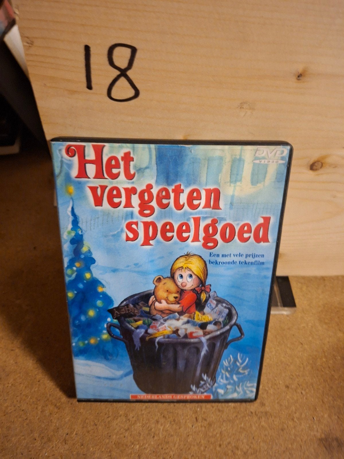 Het Vergeten Speelgoed - Bekroonde Tekenfilm DVD, Cd's en Dvd's, Gebruikt, Animatie, Alle leeftijden, Film