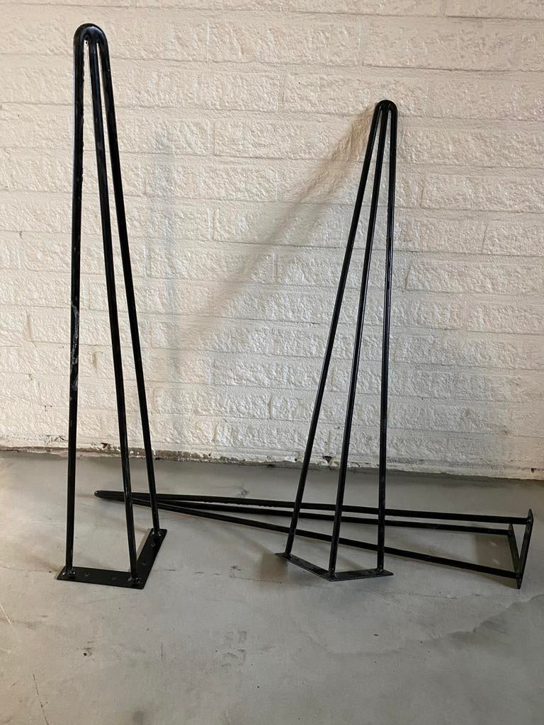 Tafel poten, Huis en Inrichting, Tafelonderdelen, Ophalen, Zo goed als nieuw, Rechthoekig, 50 tot 100 cm