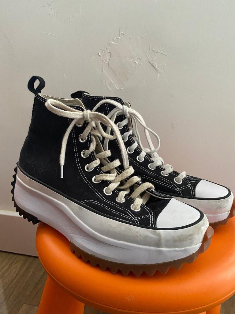 Converse Run Star Hike (Womens), Zwart, Converse, Ophalen of Verzenden, Sneakers of Gympen