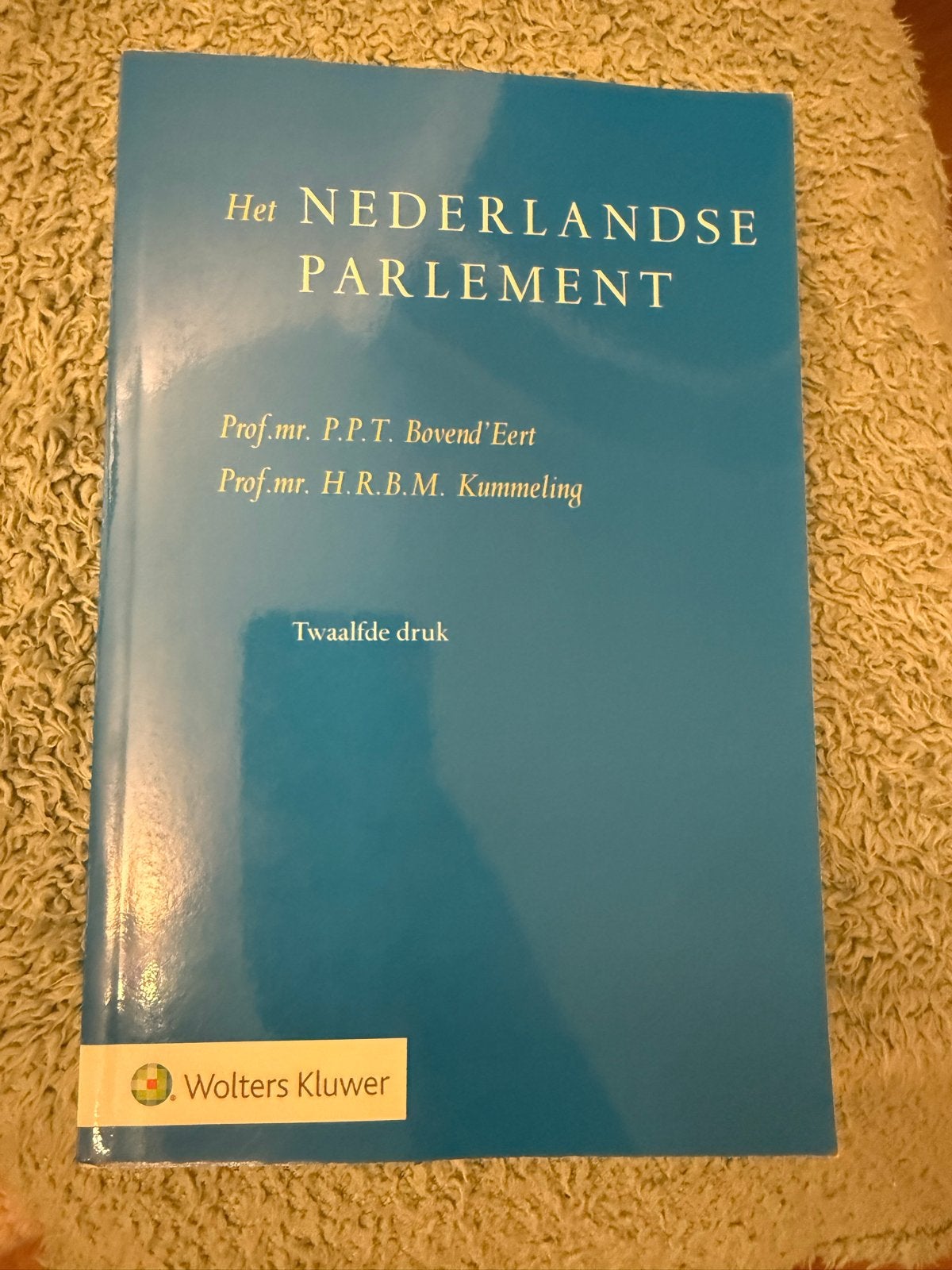 Het Nederlandse Parlement - Prof.mr. Bovend'Eert & Kummeling, Boeken, Verzenden, Gamma, Zo goed als nieuw, WO