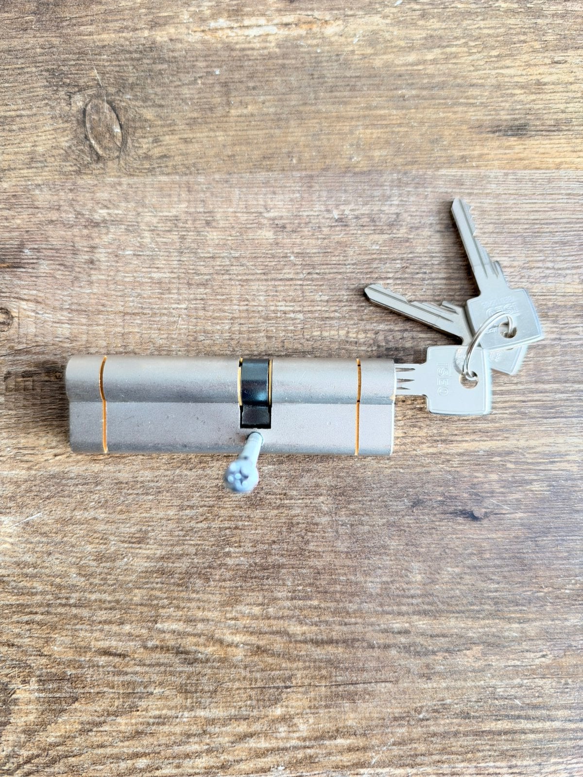 Nieuwe ISEO F6 Extra S SKG*** cilinder 60/45 – 3 sleutels, Ophalen of Verzenden, Nieuw, Rvs, Slot