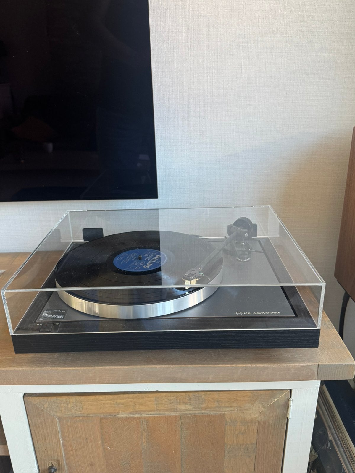 Linn axis  platenspeler, Audio, Tv en Foto, Ophalen of Verzenden, Zo goed als nieuw, Platenspeler, Overige merken