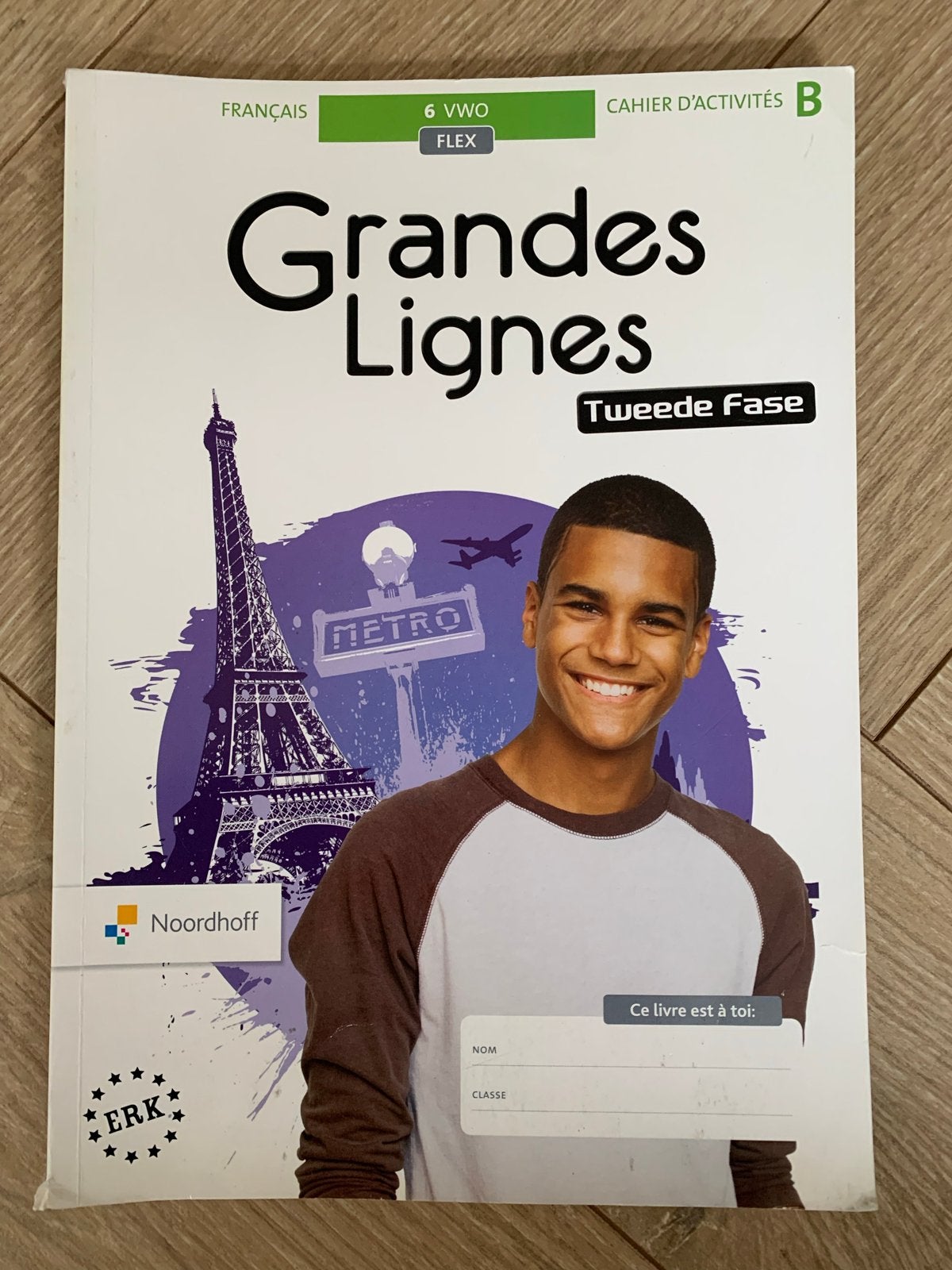 Grandes Lignes Cahier d'activités B 6 VWO Frans, Ophalen of Verzenden, Gelezen, VWO, Frans