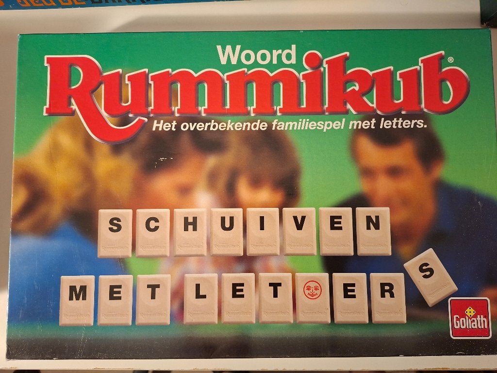Woord Rummikub, Ophalen of Verzenden, Zo goed als nieuw, Goliath