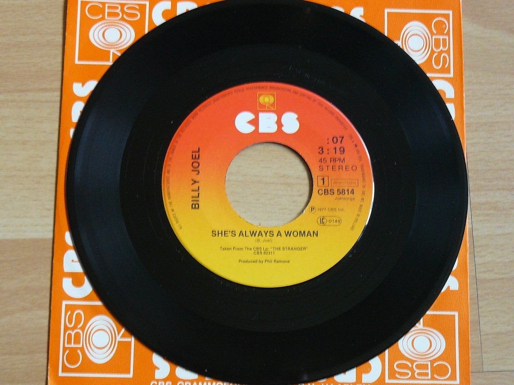 single Billy Joel * She's always a woman, Verzenden, Gebruikt, Pop