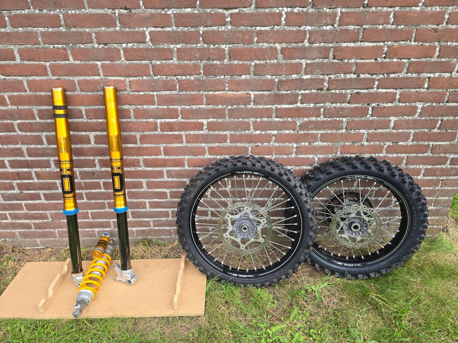 Öhlins vering set met Excel A60 velgen voor YZ250F, Ophalen