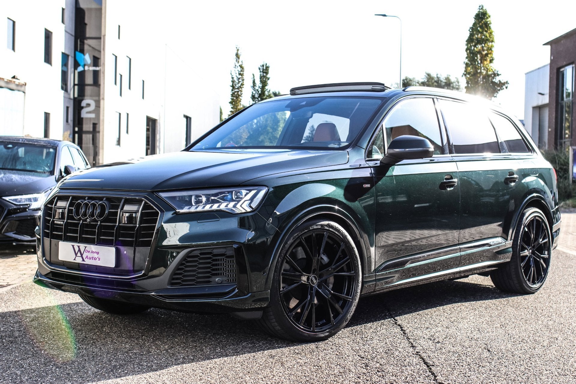 Audi Q7 55 TFSI e Quattro S-Line *Pano*B&O Advanced*Audi Exc, Auto's, Automaat, Gebruikt, Euro 6, 2995 cc