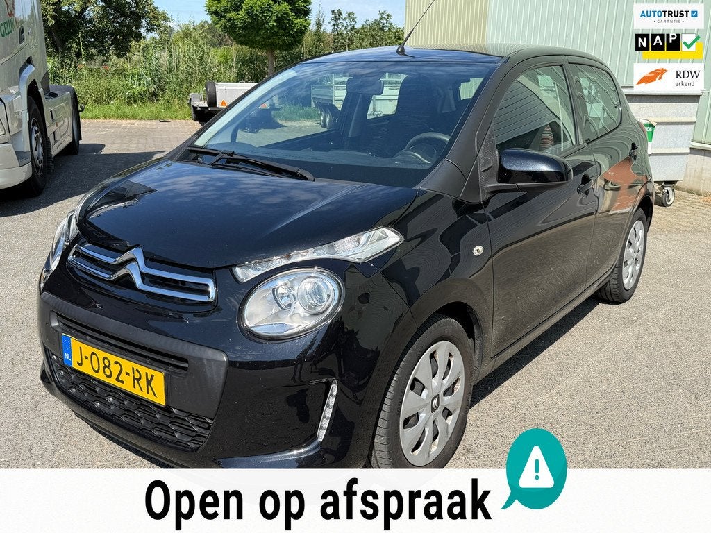 Citroen C1 1.0 VTi Feel Airco/CarPlay/Lim Control/5 deurs, Voorwielaandrijving, Stof, Gebruikt, Euro 6