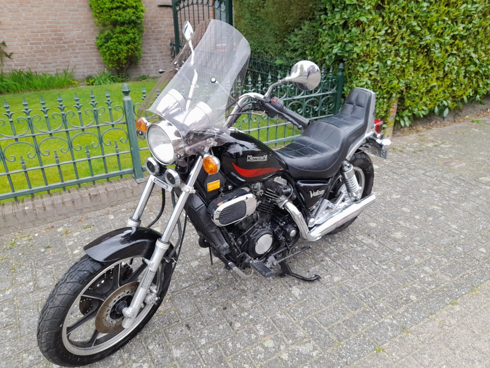 kawasaki Vulcan VN700 1985, 700 cc, Cardan-aandrijving, 2 cilinders, Occasion