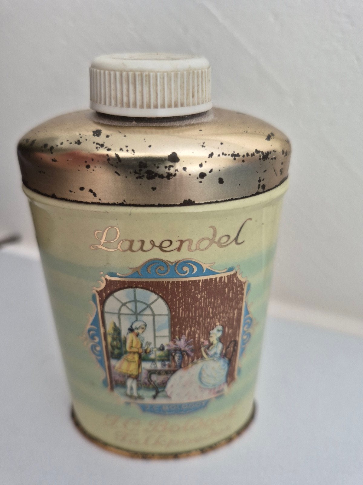 Talkpoeder  lavendel., Ophalen of Verzenden, Gebruikt, Miniatuur