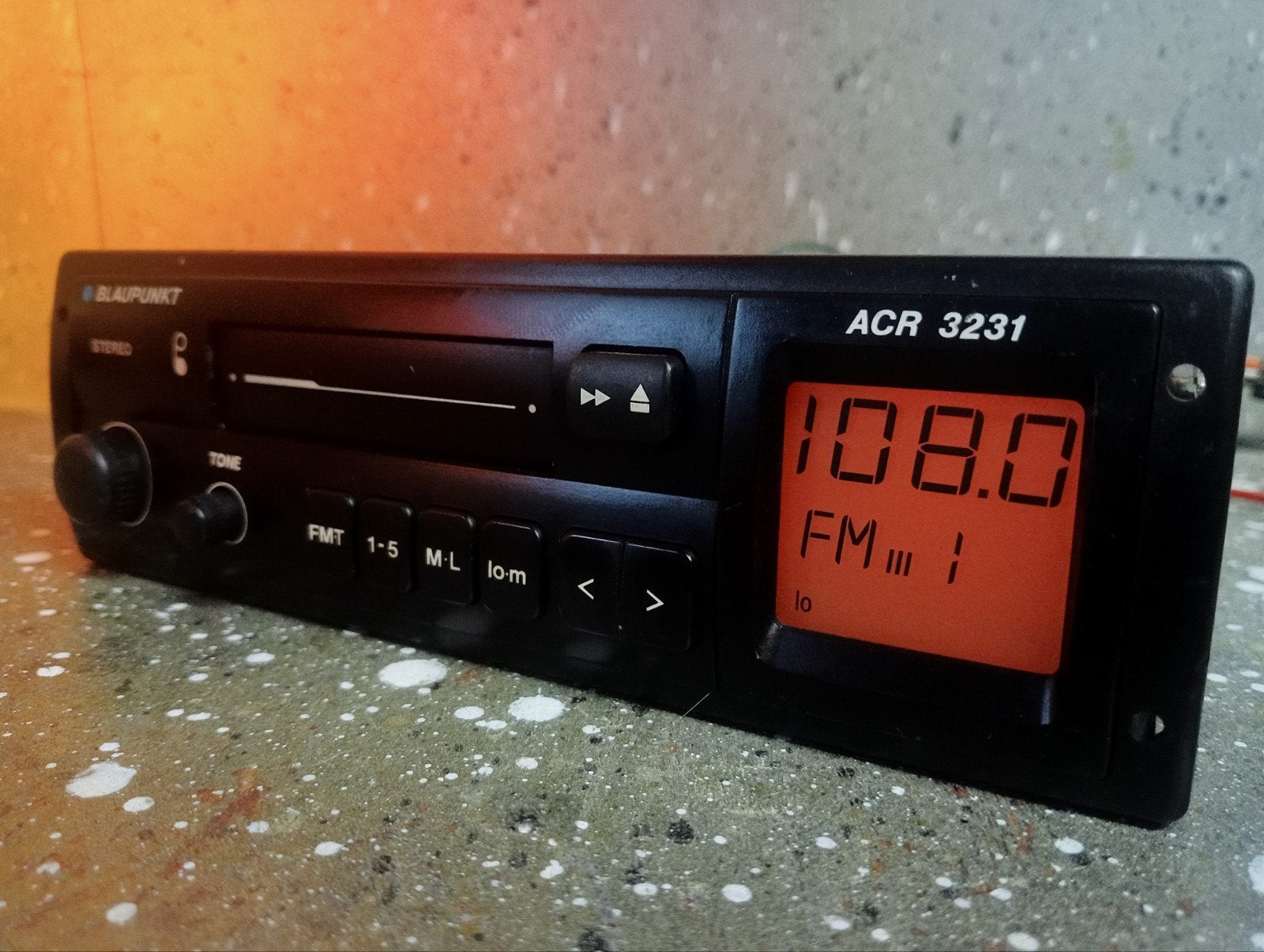 Mooie Blaupunkt ACR Radio Cassette Fm, Ophalen of Verzenden