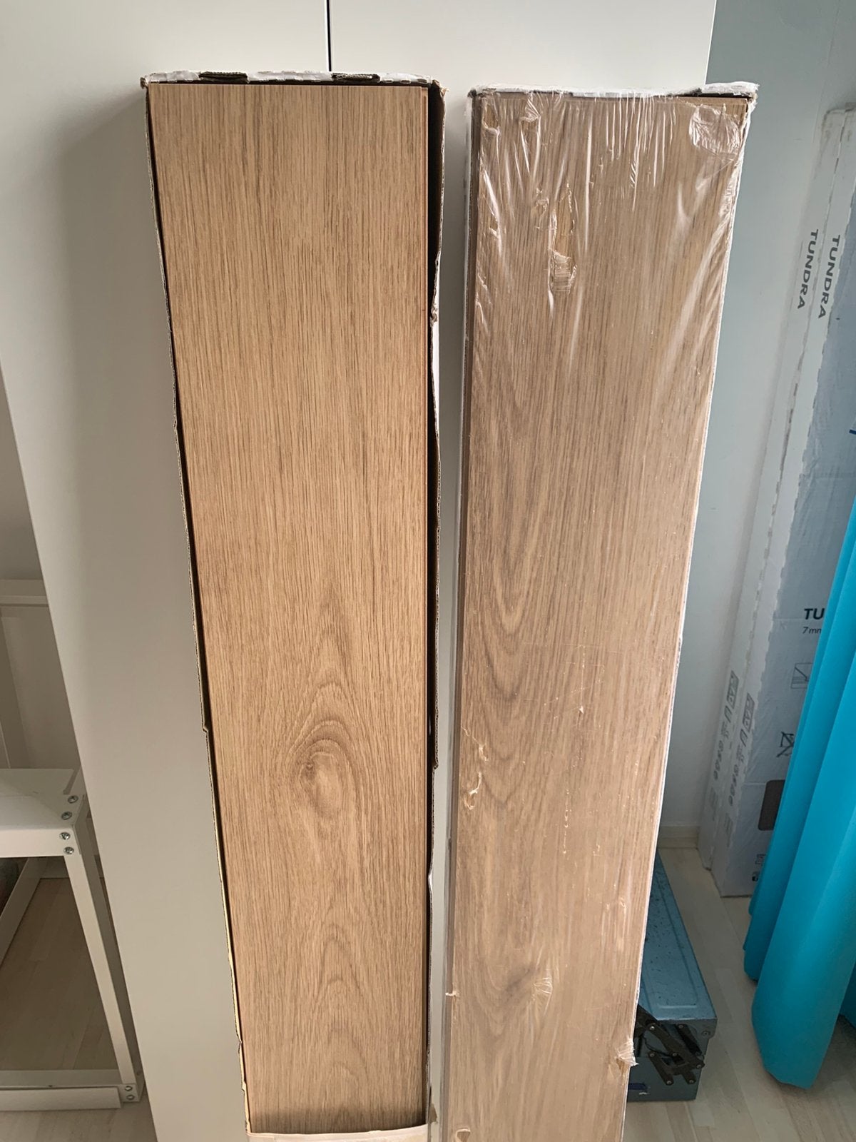 IKEA TUNDRA laminaat eiken, Ophalen, 50 tot 150 cm, Zo goed als nieuw, Minder dan 5 m²