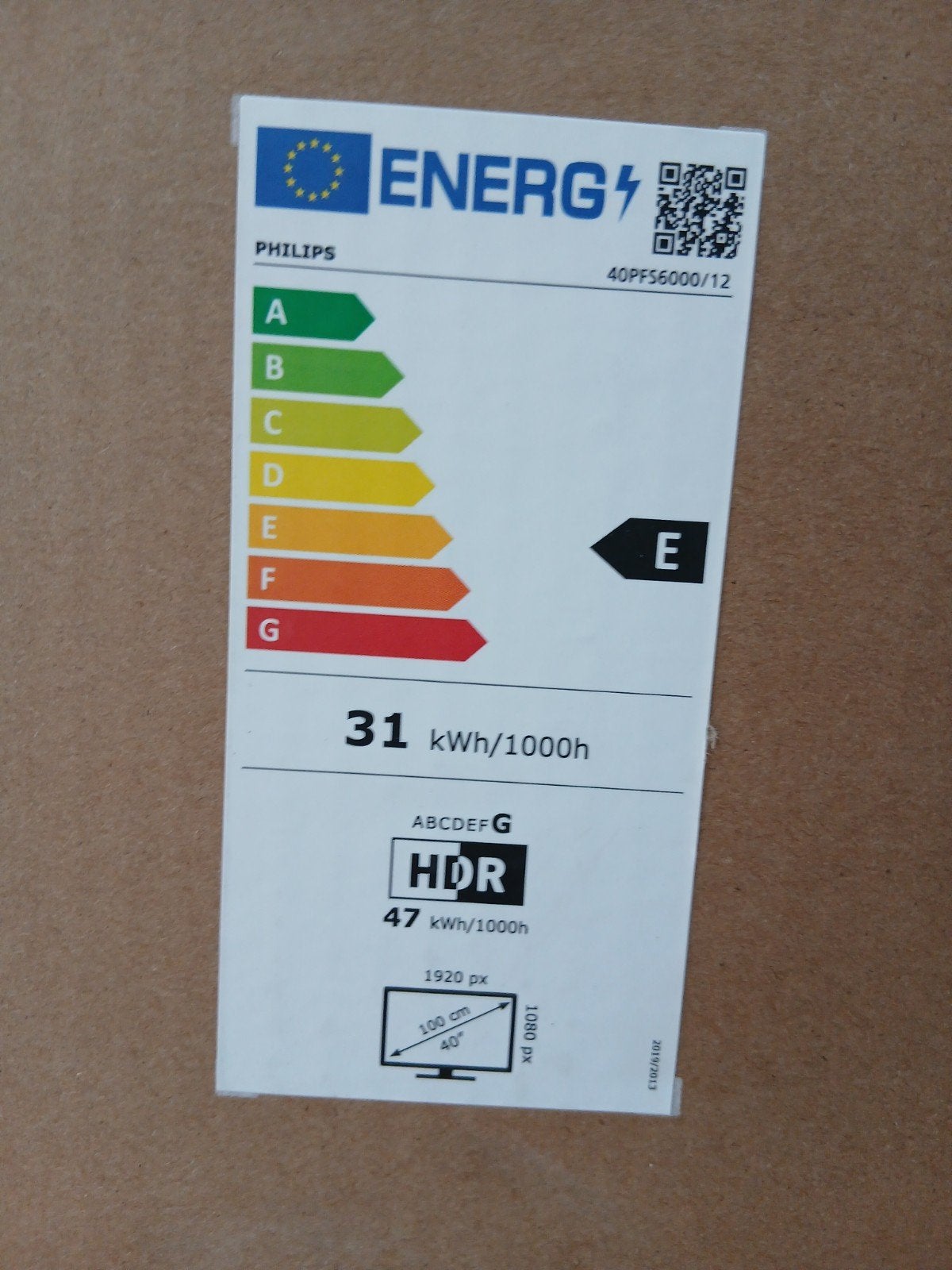 Philips 40 inch 6000 serie Full HD Smart TV - Nieuw in doos, Ophalen
