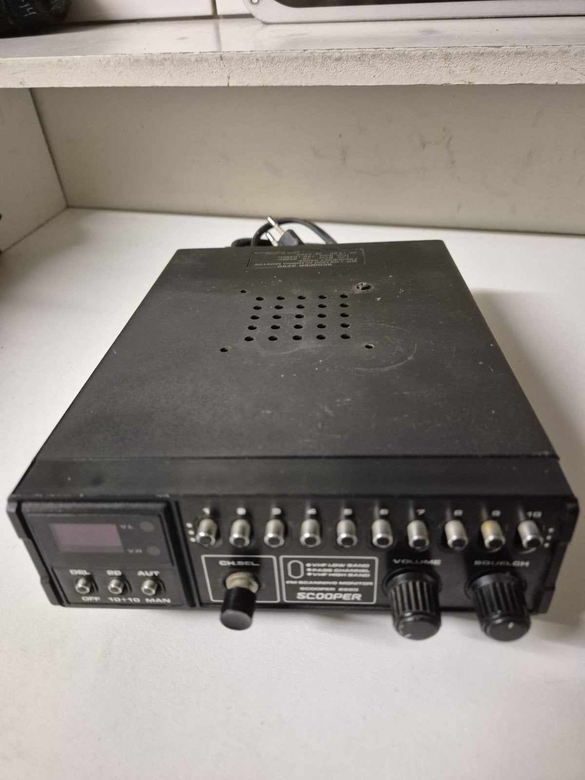 Scanner Scooper 2220 zonder geluidbox, Ophalen of Verzenden, Gebruikt, Minder dan 30 kanalen