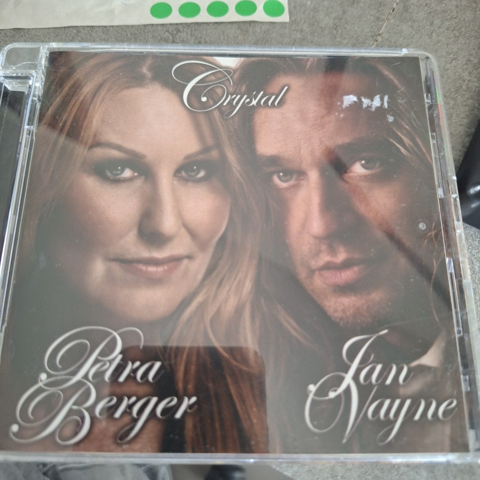 Crystal - Petra Berger & Jan Vayne CD (Gesigneerd), Pop, Ophalen of Verzenden, Zo goed als nieuw, Gesigneerd