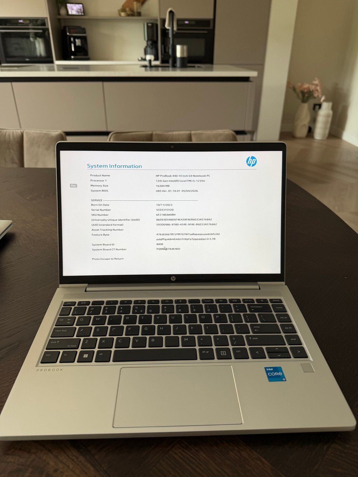 HP ProBook 440 G9 16GB RAM Laptops, Computers en Software, Windows Laptops, Ophalen of Verzenden, Zo goed als nieuw, 14 inch, 16 GB