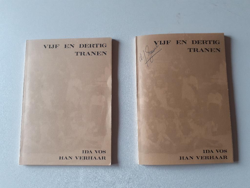Vijf en Dertig Tranen - Ida Vos boekje, Boeken, Ophalen of Verzenden, Overige onderwerpen, Tweede Wereldoorlog, Gelezen