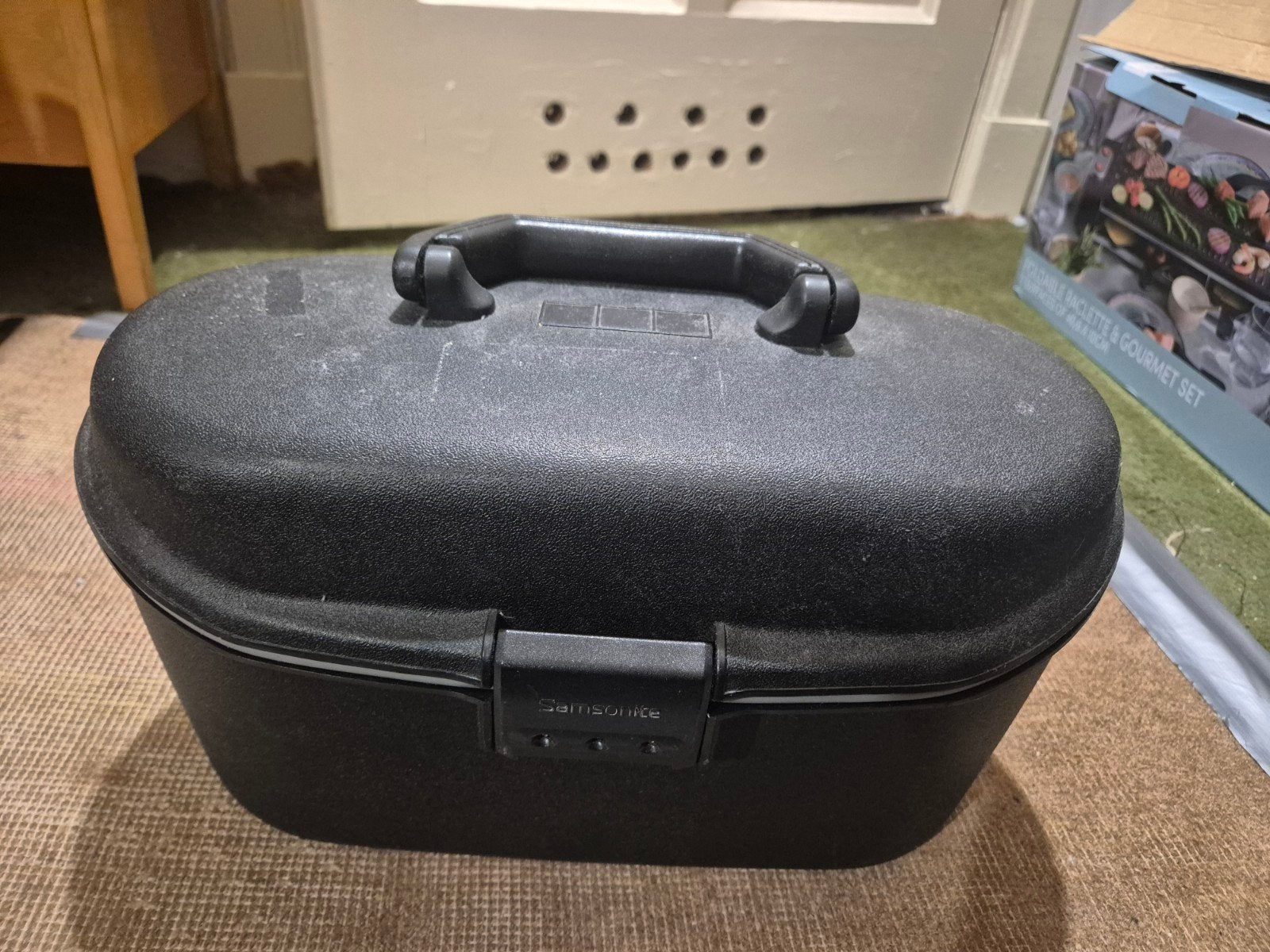 Samsonite Beautycase Zwart - Hardcase, Ophalen, Gebruikt, Zwart, Met slot