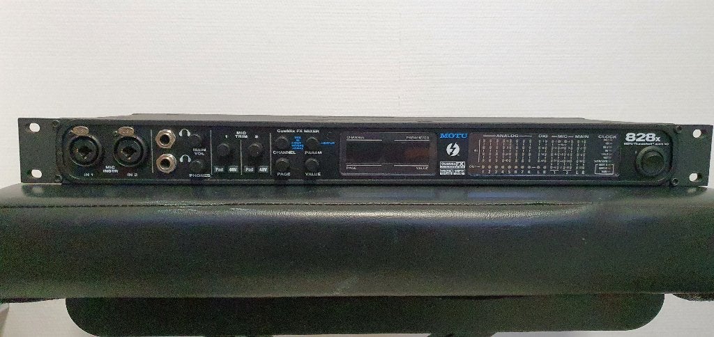MOTU 828x Audio Interface (USB/Thunderbolt), Ophalen of Verzenden, Gebruikt, Audio