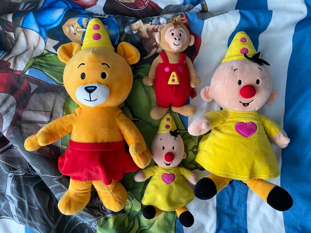 Studio 100 Bumba en vrienden knuffels, Ophalen, Zo goed als nieuw, Overige typen