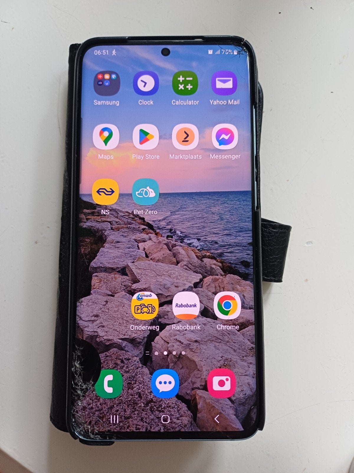 Samsung S20 5G, Gebruikt, Galaxy S20, Zwart, Touchscreen