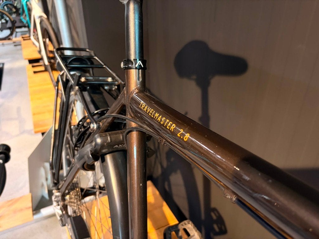 Santos Travelmaster 2.8, 28 inch, Gebruikt, Velgrem, Meer dan 20 versnellingen