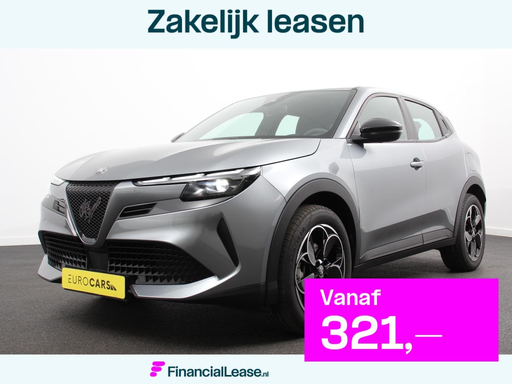 Alfa Romeo Junior Elettrica Automaat 156PK Adaptieve Cruise, 413 km, Stof, Gebruikt, 705 min