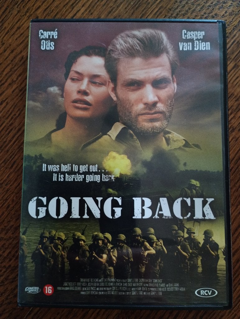 Going Back DVD - Oorlogsfilm met Casper Van Dien, Engels, Vanaf 16 jaar, Nederlands, Ophalen of Verzenden