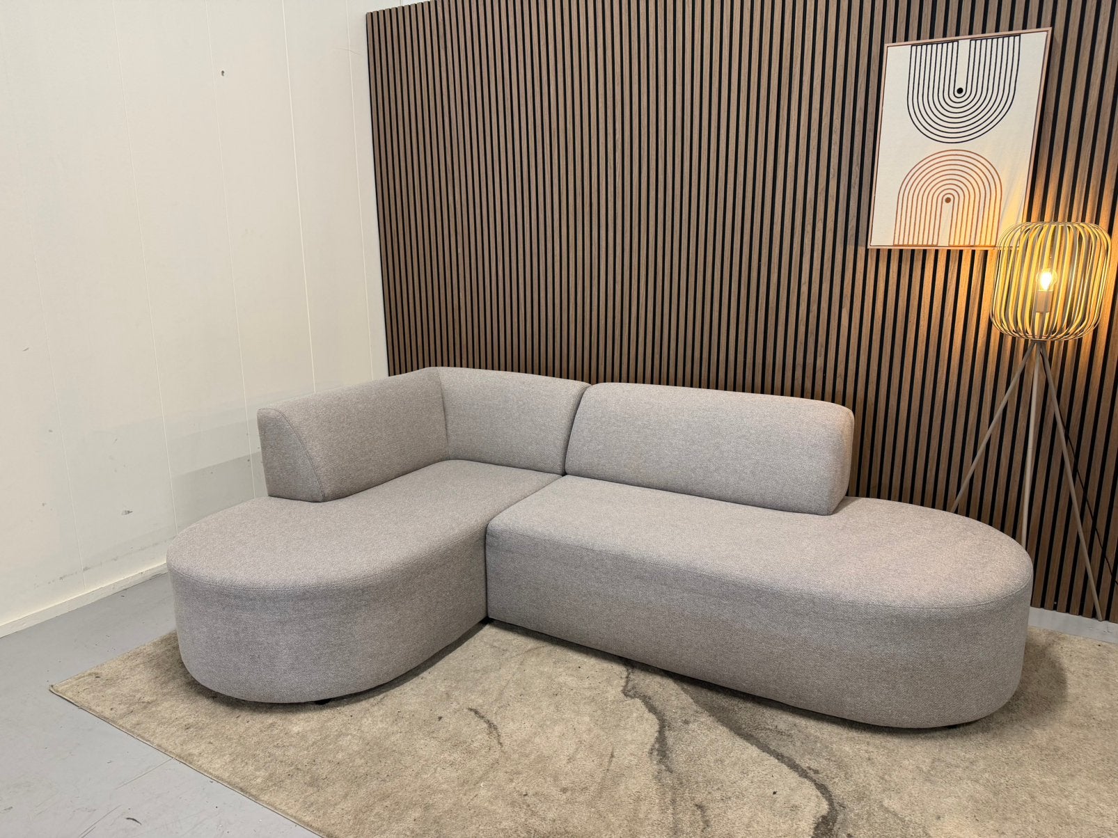 Nous Living Arles - Hoekbank - Japandi - Zeer Nette Staat, Huis en Inrichting, Ophalen of Verzenden, Zo goed als nieuw, 150 cm of meer