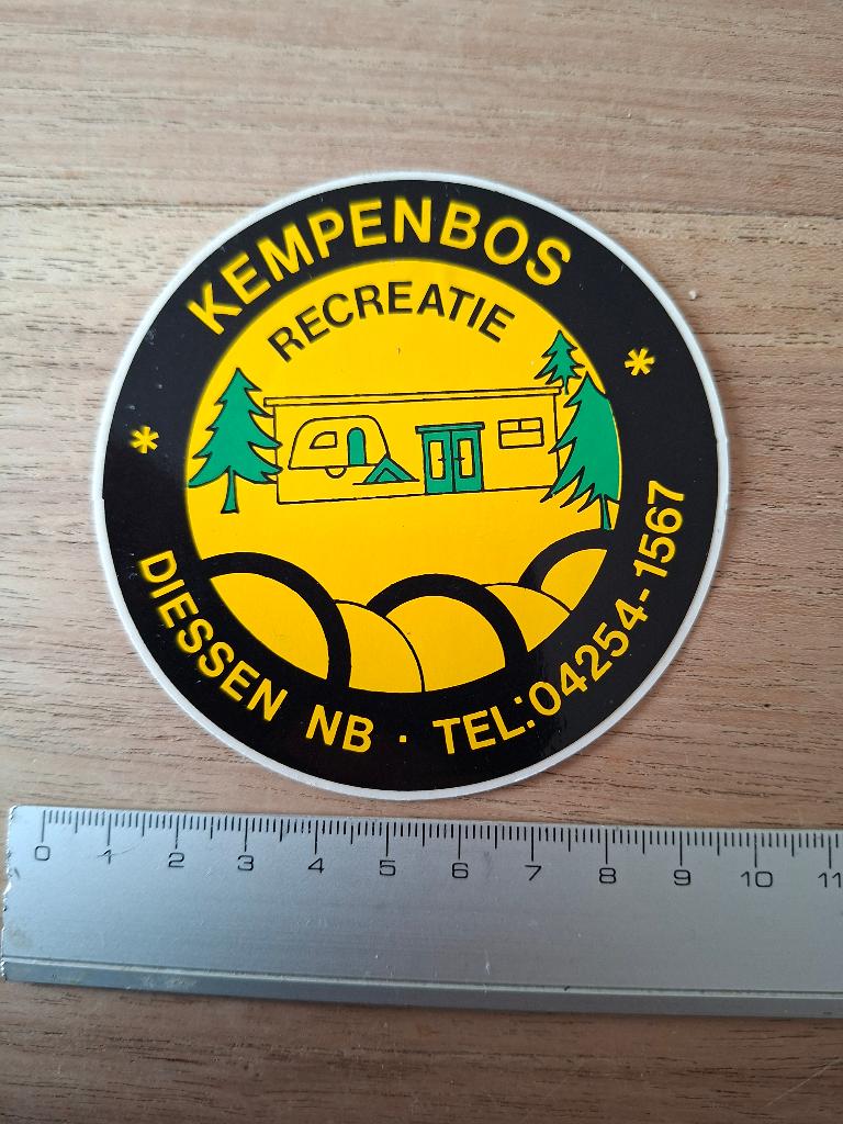 Sticker Diessen, Verzamelen, Stickers, Ophalen of Verzenden, Zo goed als nieuw, Overige typen
