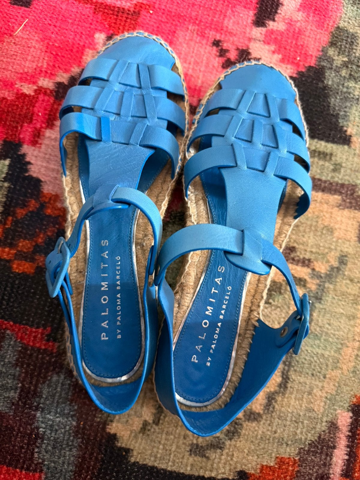 Palomitas by Paloma Barcelo 39, Blauw, Ophalen of Verzenden, Zo goed als nieuw, Espadrilles of Moccasins
