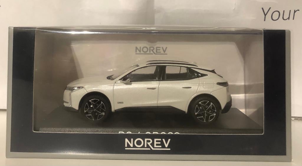 Norev 1:43 Citröen DS 4 Cross 2021 pearl white nieuw, Ophalen of Verzenden, Nieuw, Auto, Norev