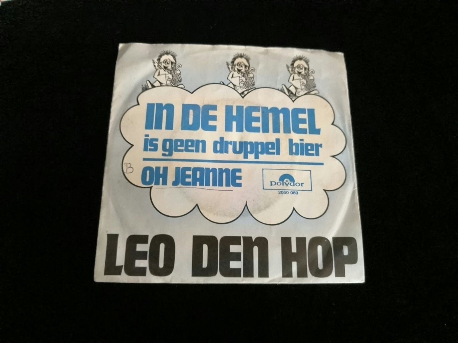Leo Den Hop - In De Hemel Is Geen Druppel Bier (Single), Cd's en Dvd's, Gebruikt, 7 inch, EP, Schlager