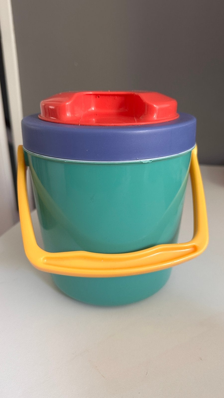 Ijsemmer jaren 90, Overige materialen, Ophalen of Verzenden, Zo goed als nieuw, Bord(en)