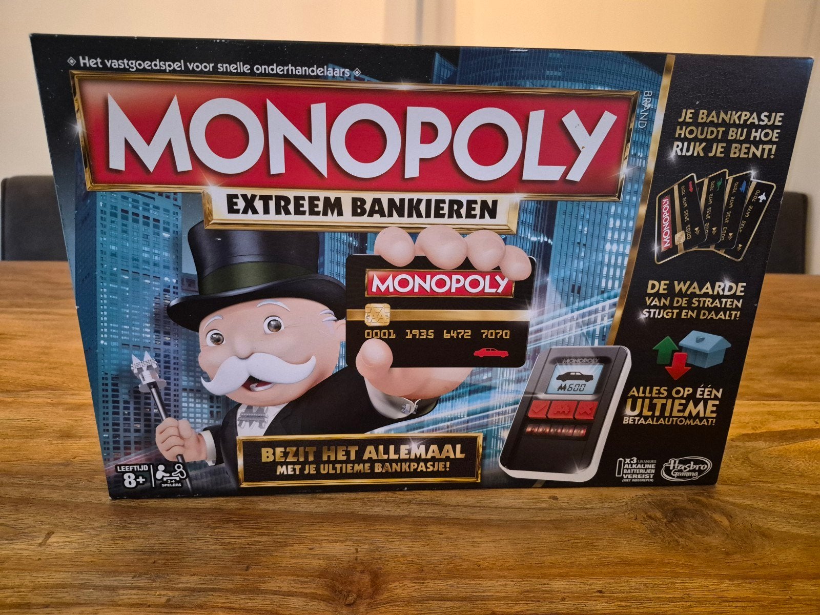 Monopoly Extreem Bankieren - Compleet Gezelschapsspel, Hobby en Vrije tijd, Een of twee spelers, Ophalen of Verzenden, Zo goed als nieuw