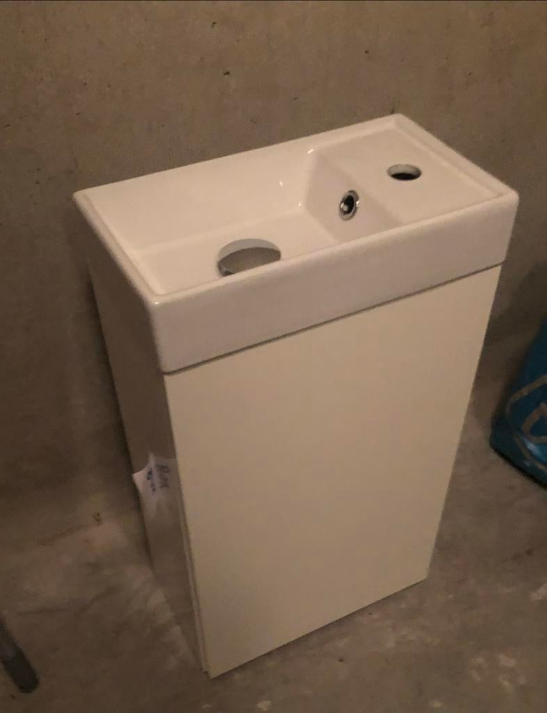 Wastafel met onderkast en kraan - Nieuw, Ophalen, Nieuw, Wastafel